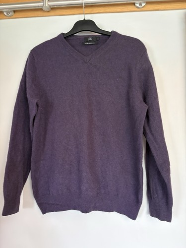 Purple neck jumper pure - neck,