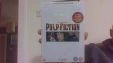 Pulp Fiction (2-disc DVD Steelbook) - New/Sealed - includes film cards