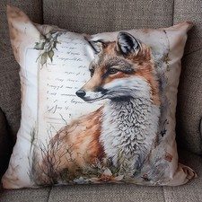 Fox Wildlife White Cream