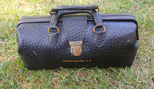 Vintage lilly black - lilly, leather
