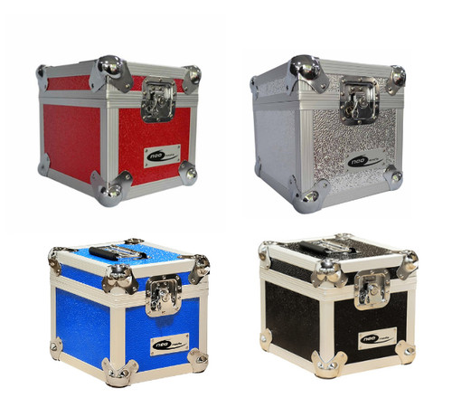 Silver aluminium storage - aluminium, dj