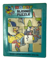 NODDY sliding puzzle childs entertainment toy subsidiary rights company 1984 OLD
