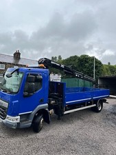 DAF Hiab crane lorry crane wagon