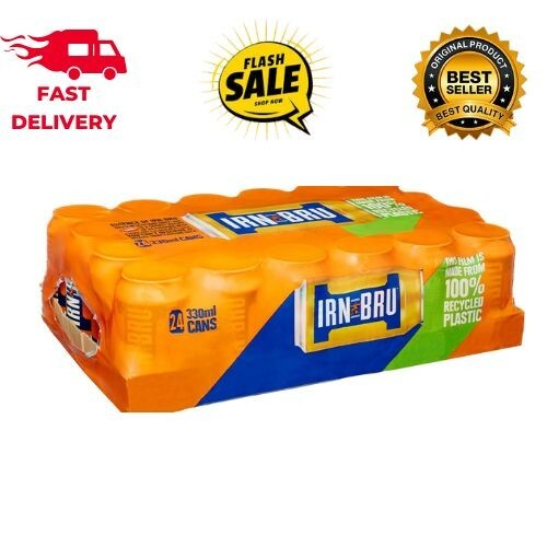 Irn bru fizzy drink - irn-bru, cans