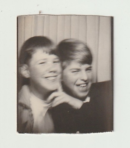 Vintage photo booth - booth, sweet