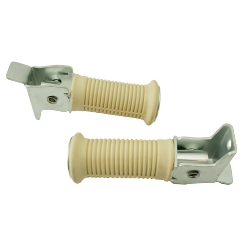 Footrests rear beige - footrests, beige,