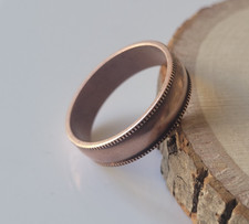 Pure Raw Copper Fluted Edge