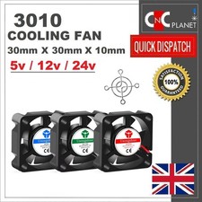 3010 FAN 3cm 30mm X 30mm X 10mm MINI SQUARE BRUSHLESS COOLING FAN 5V 12V 24V DC