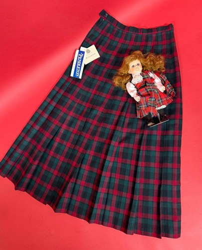 1980s vintage pendleton tartan - vintage,