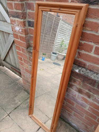 Solid pine frame - mirror, good