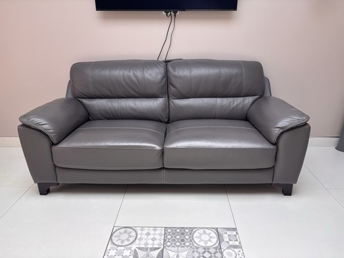 Three seater sofa grey - three,