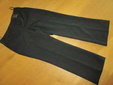 ladies BNWT BHS black stripe boot leg smart trousers, size 14 R