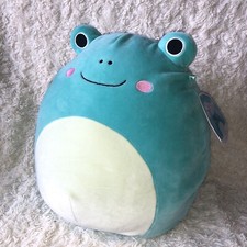 Ludwig The Frog Original Squishmallows Soft Plush 12” Toy With Original Tag
