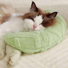 Calming Pet Pillow U-Shaped Pillow For Dogs Cats Neck Protector Deep Sleep UK