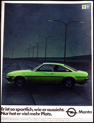 Opel manta original - opel,