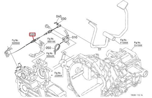 Ta53099533 accelerator cable - ta53099533,