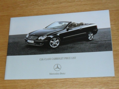 Mercedes clk cabriolet price - mercedes,