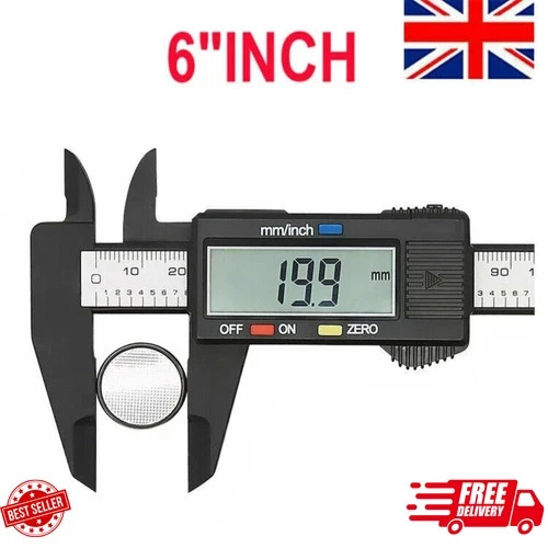 Lcd digital vernier - 6'',