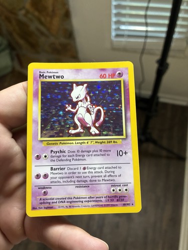 Pokemon mewtwo base set - base,