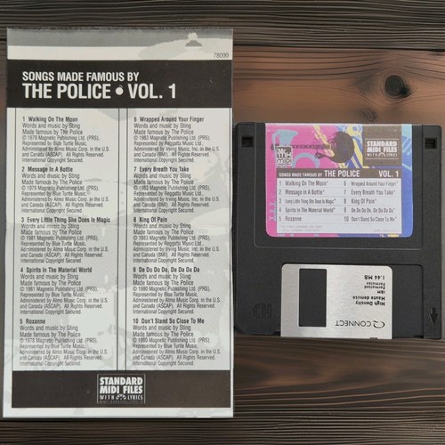 The police vol midi song - vol.1,