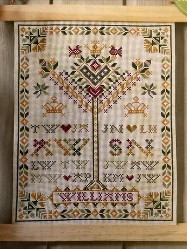 Modern folk embroidery family - modern,