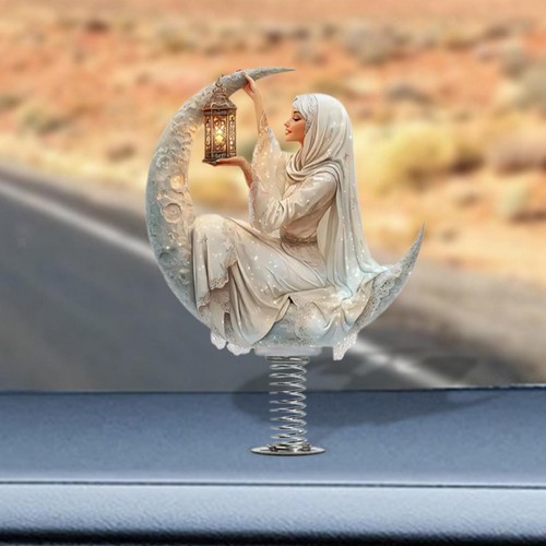 Moon goddess figure car - 2d,
