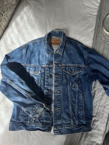 Vintage 90s levi trucker - vintage,