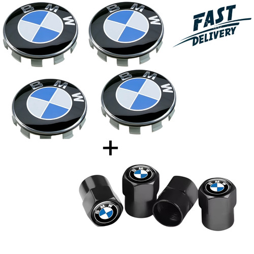 Set bmw wheel centre hub - set,