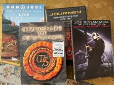 4x Rock / Guitar DVD’S - Bon
