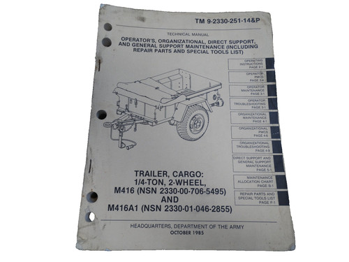 Army m416 m416a1 - &,
