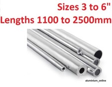 ALUMINIUM ROUND TUBE 3" inch