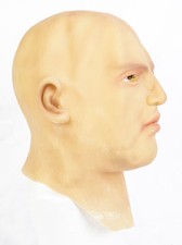 Realistic Man Latex Mask Full head & Neck Male Disguise Halloween Fancy Dress