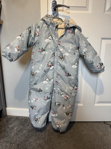 Girls aged winter - winter, snowsuit