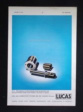 Original 1953 advert - original, lucas