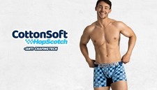 Aussiebum Underwear CottonSoft 2.0 Boxers Small (S) Mens Briefs Poss Gay Int