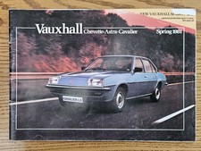 Vauxhall Car Range 52 pages