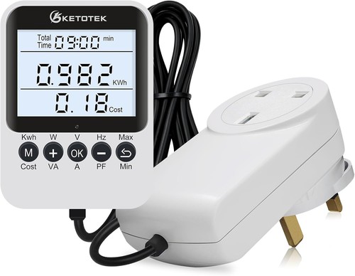 Ketotek power meter - plug, with