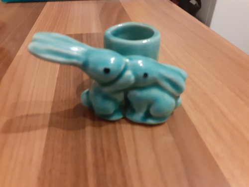 Sylvac rabbit kissing - rabbit,