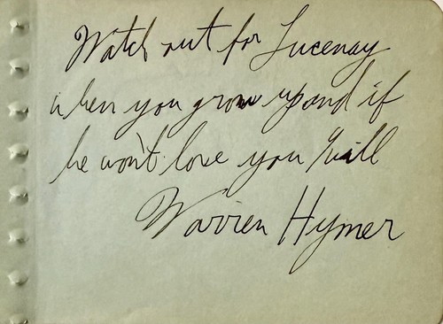 Warren hymer charles cadman - &,