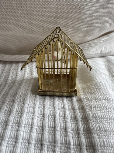 Vintage miniature gold tone - miniature,