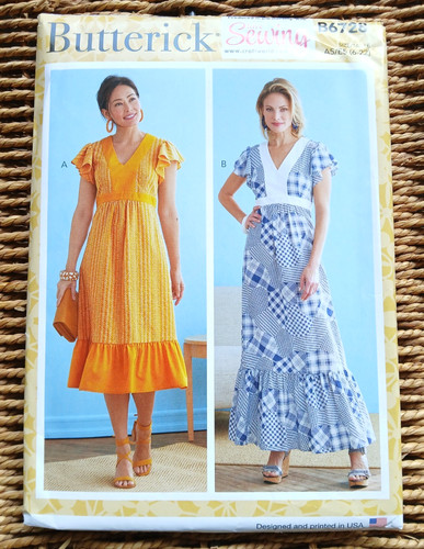 Butterick sewing pattern b6728 - butterick,