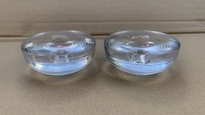 x2 iittala Maaru Wirkkala glass candle holder Scandinavia Nordic design Finland