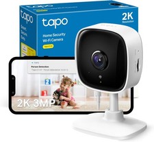 Tapo C110 2K 3MP Indoor Camera House Security, WiFi, No Monthly Fee