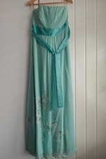 Monsoon pale green silk