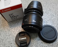 Boxed Canon EF 50mm f/1.8 II Standard Lens,-For Canon Digital Cameras