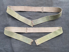 Original WW1 20s British Army 1908 Pattern 08 Patt Webbing Cross Straps Braces