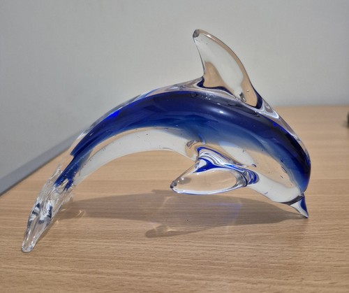 Dolphin blue and white - and, art