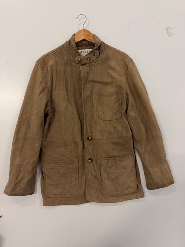 Orvis leather jacket mens - leather, 42