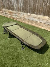 Sonik SK-TEK Bedchair & 5 Season Camo Sleeping Bag Carp fishing. 