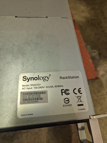 Synology rs2212 rackstation - synology,
